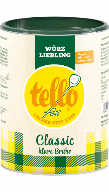 tellofix ,klare Delikatess-Suppe, 540g